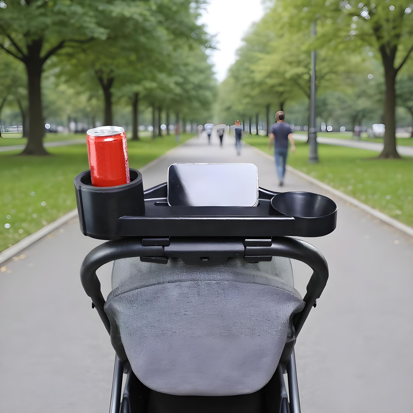 Baby Food Organizer - Snack Tray for Stroller Cup Holder