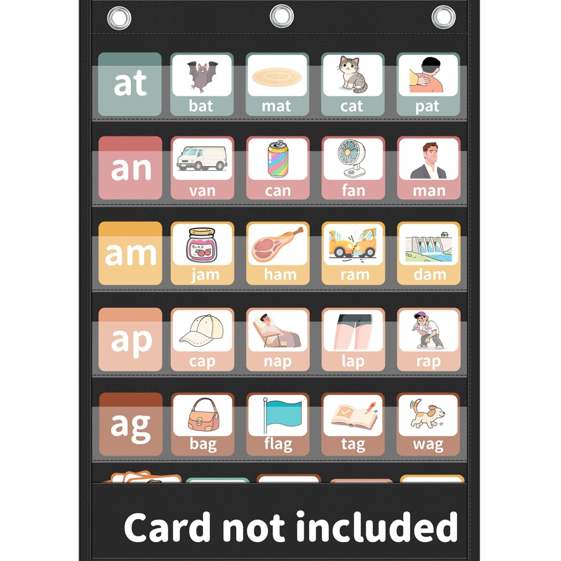 Standard Pocket Chart Clear 5  - Baby Food Tracker incelemesi ve fiyatı
