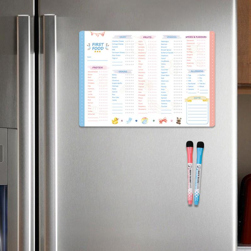 Baby First Foods Checklist Mag - Baby Food Tracker incelemesi ve fiyatı