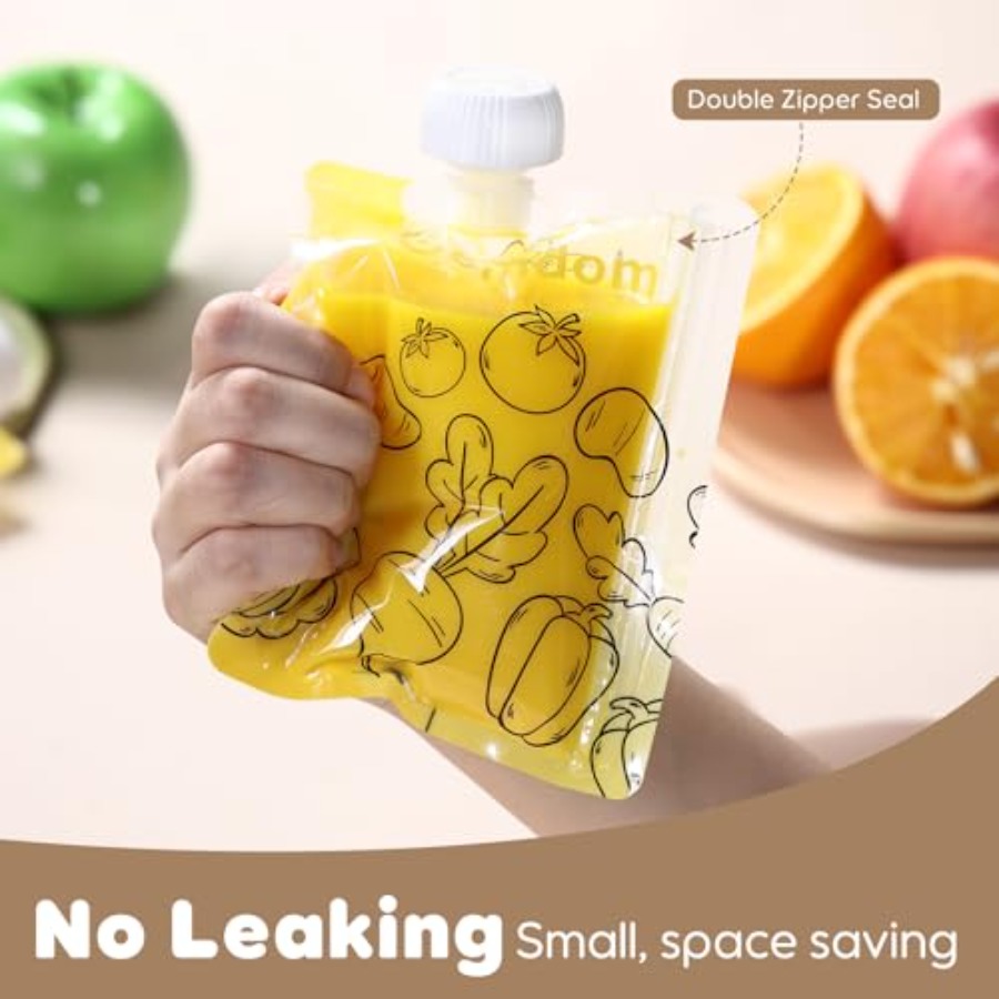 Pack Reusable Baby Food Pouche - Baby Food Organic Pouches incelemesi ve fiyatı
