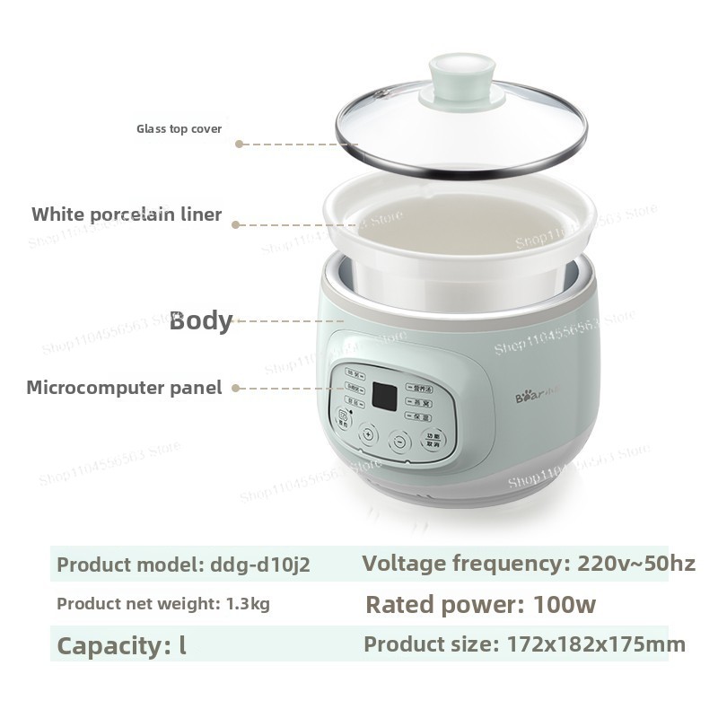 Mini Electric Stew Pot DDZ-A08 - Baby Food In Jar incelemesi ve fiyatı