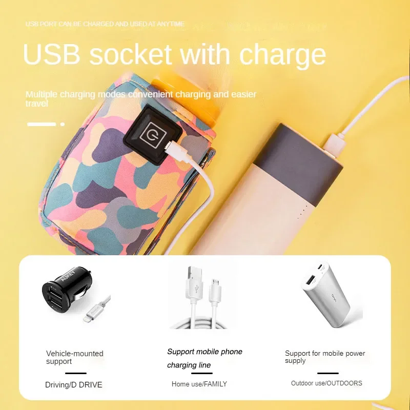 USB Milk Water Warmer Stroller - Baby Food Thermos incelemesi ve fiyatı