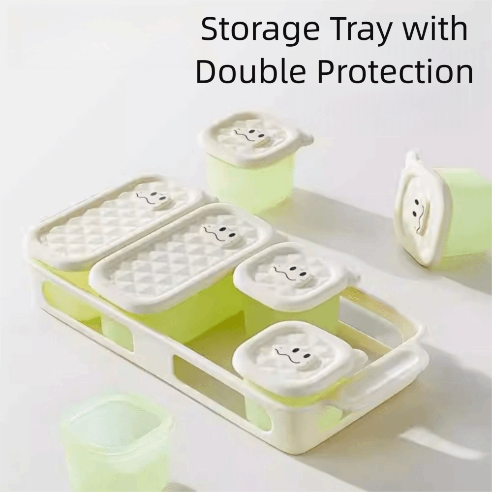 3/4/6 Grid Design Baby Food Fr - Easy Baby Food incelemesi ve fiyatı
