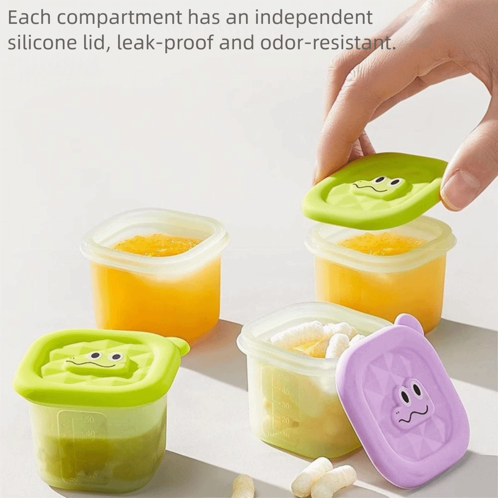 3/4/6 Grid Design Baby Food Fr - Easy Baby Food incelemesi ve fiyatı