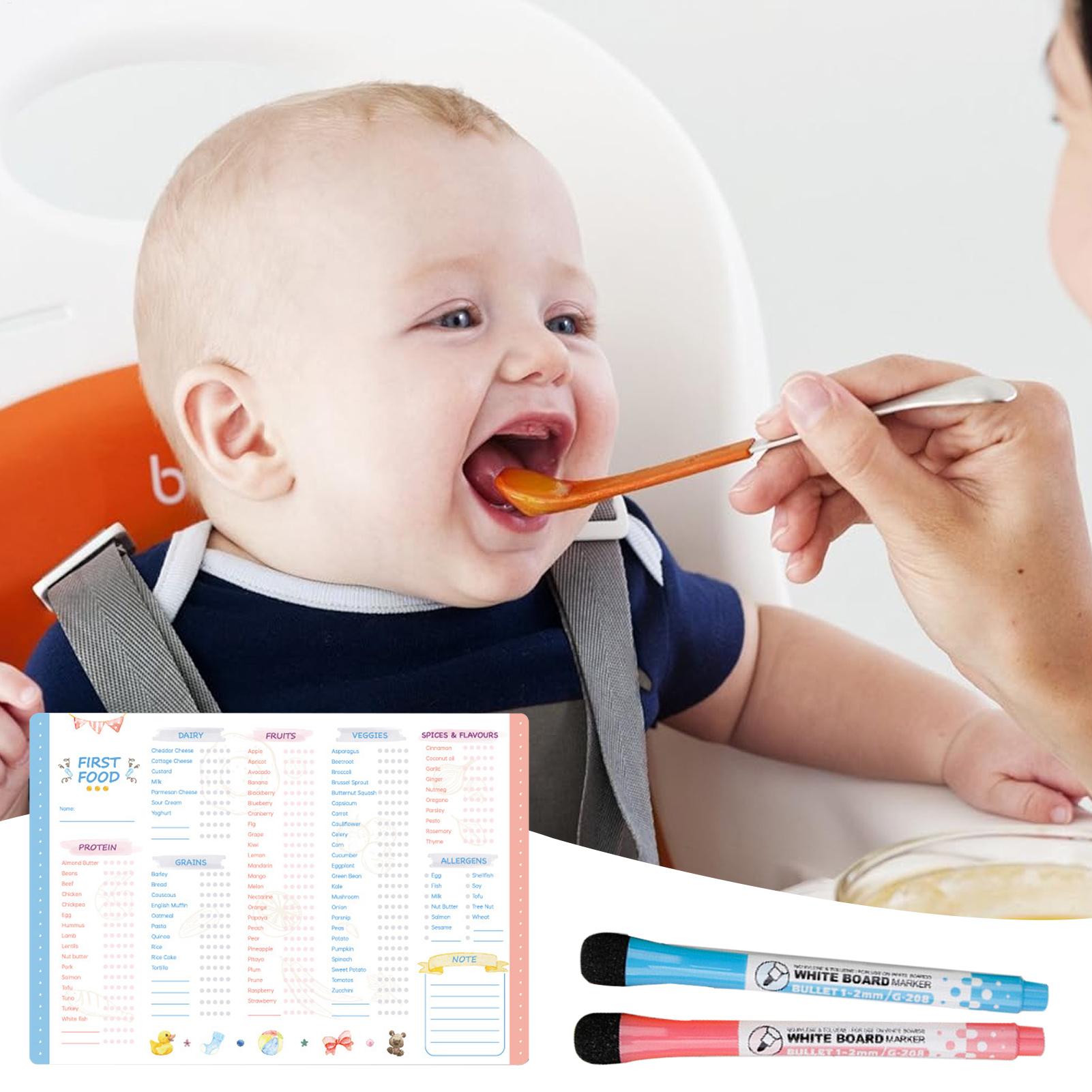 Baby First Foods Checklist Mag - Baby Food Tracker incelemesi ve fiyatı