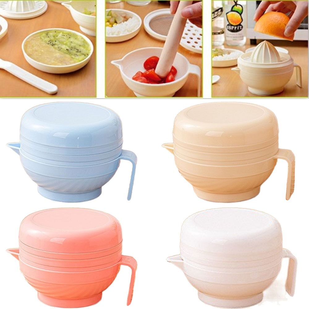 7Pcs Portable Food Grinding Bo - Baby Food Kit incelemesi ve fiyatı