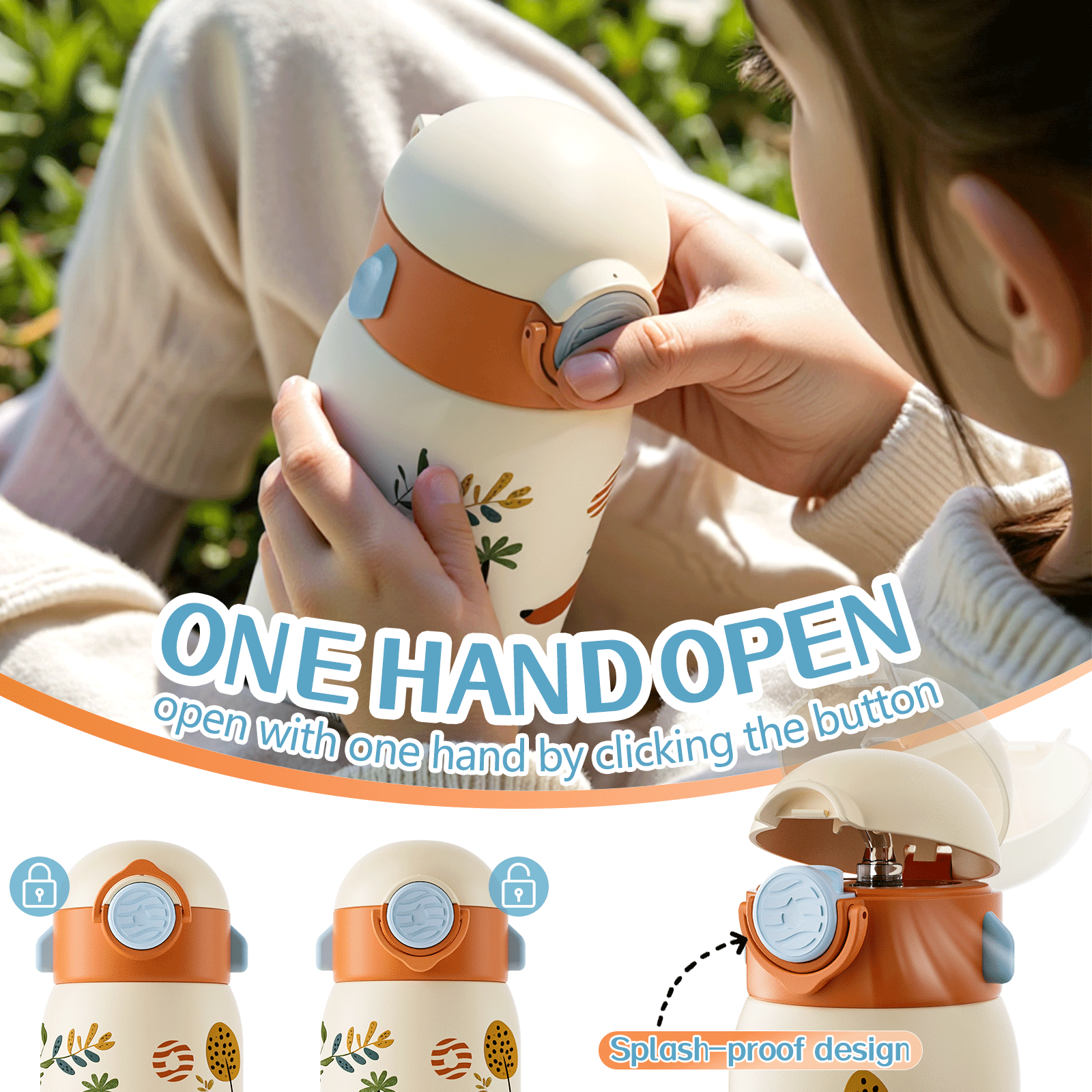 Fjbottle 400ml Kids Water Bott - Baby Food Thermos incelemesi ve fiyatı