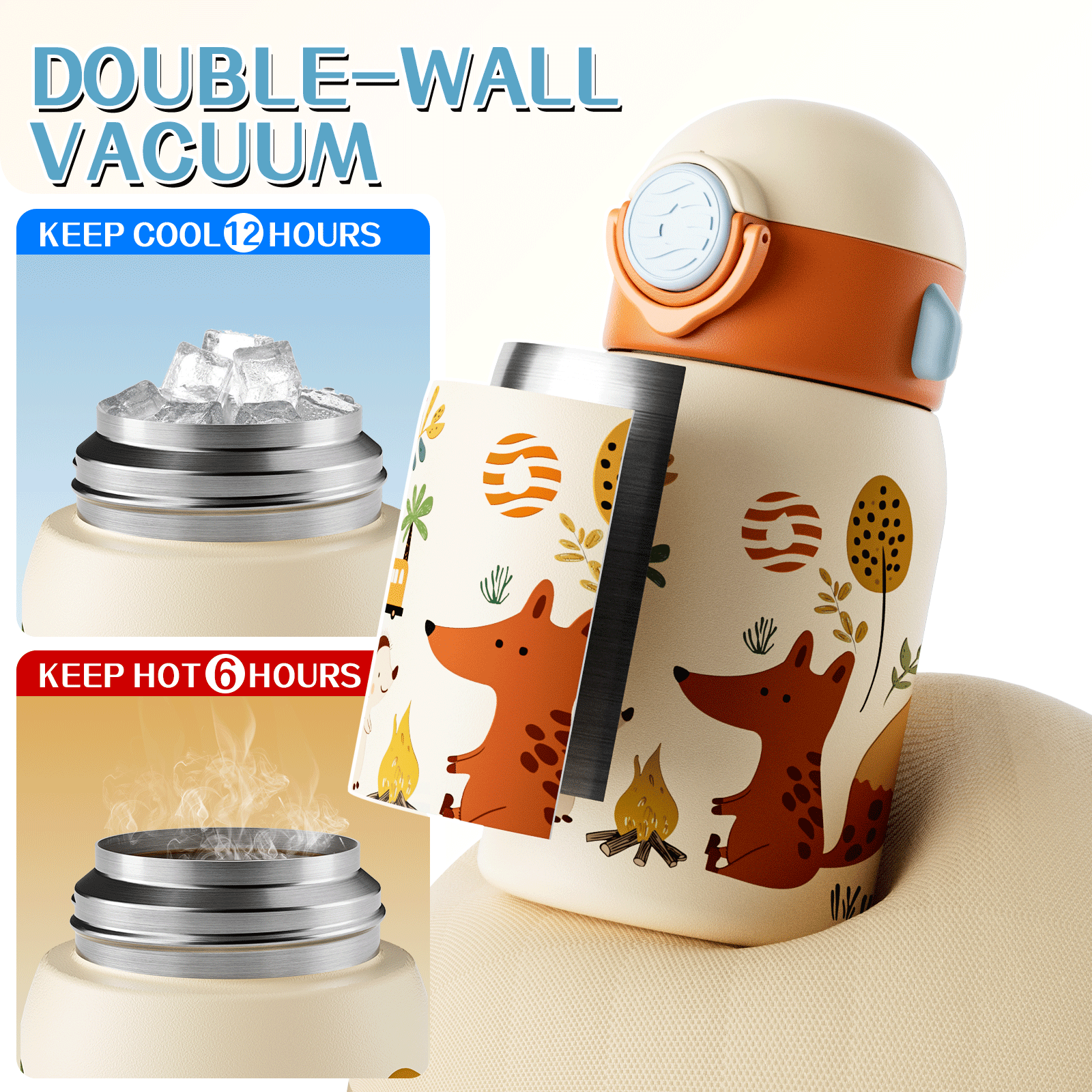 Fjbottle 400ml Kids Water Bott - Baby Food Thermos incelemesi ve fiyatı