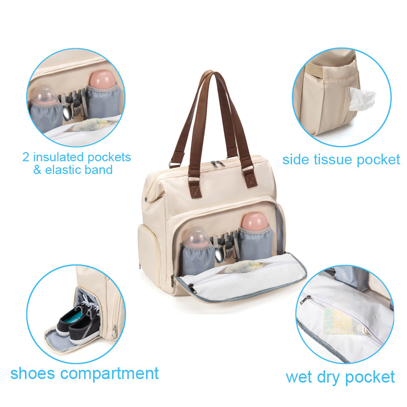 3pcs/set Baby Diaper Bag Baby  - Baby Food Organizer incelemesi ve fiyatı