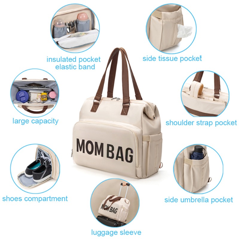 3pcs/set Baby Diaper Bag Baby  - Baby Food Organizer incelemesi ve fiyatı