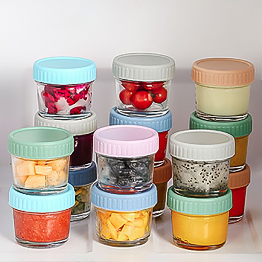 6pcs Glass Baby Food Jar Reusa - Baby Food In Jar incelemesi ve fiyatı