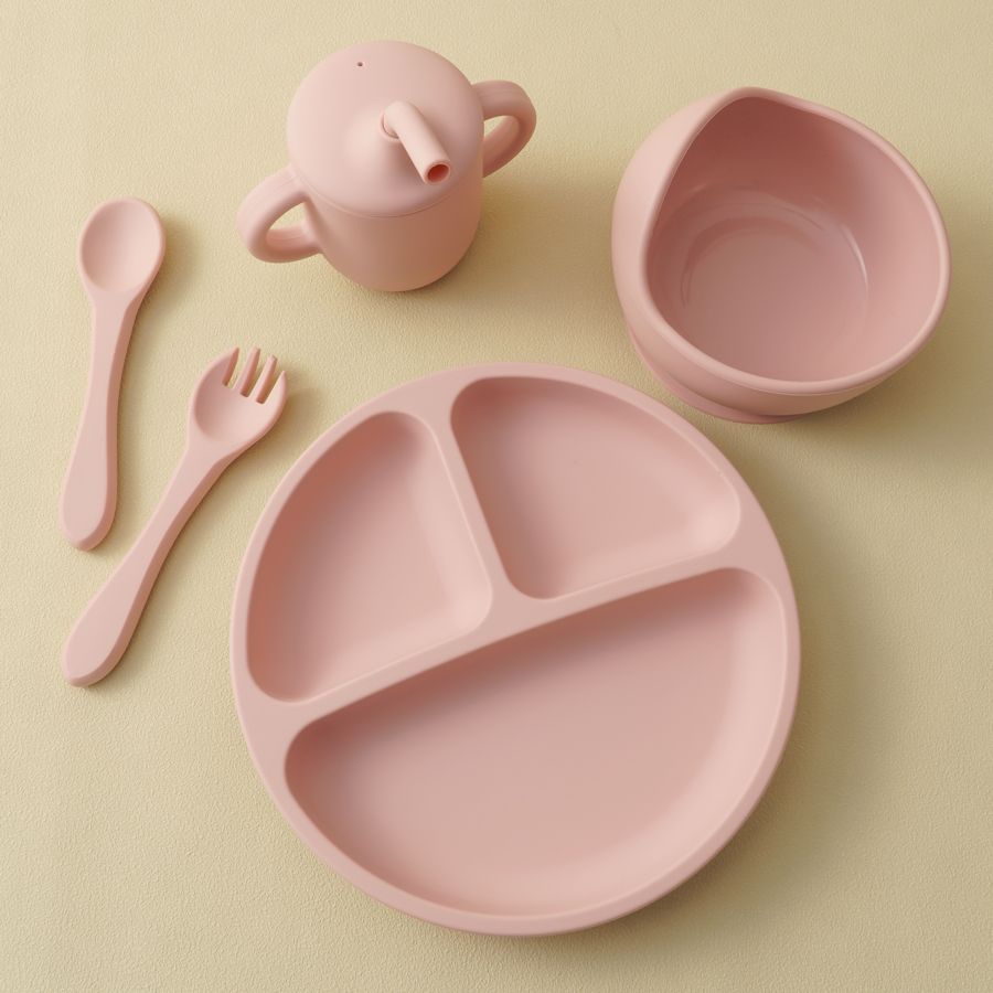 5PCS Baby Silicone Tableware S - Baby Food Kit incelemesi ve fiyatı