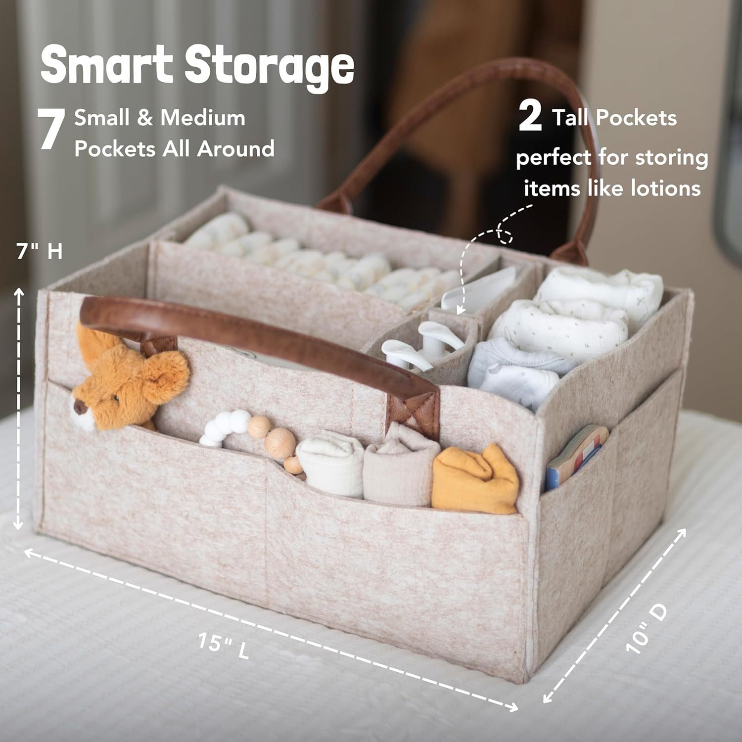 Baby Felt Storage Nursery Orga - Baby Food Organizer incelemesi ve fiyatı