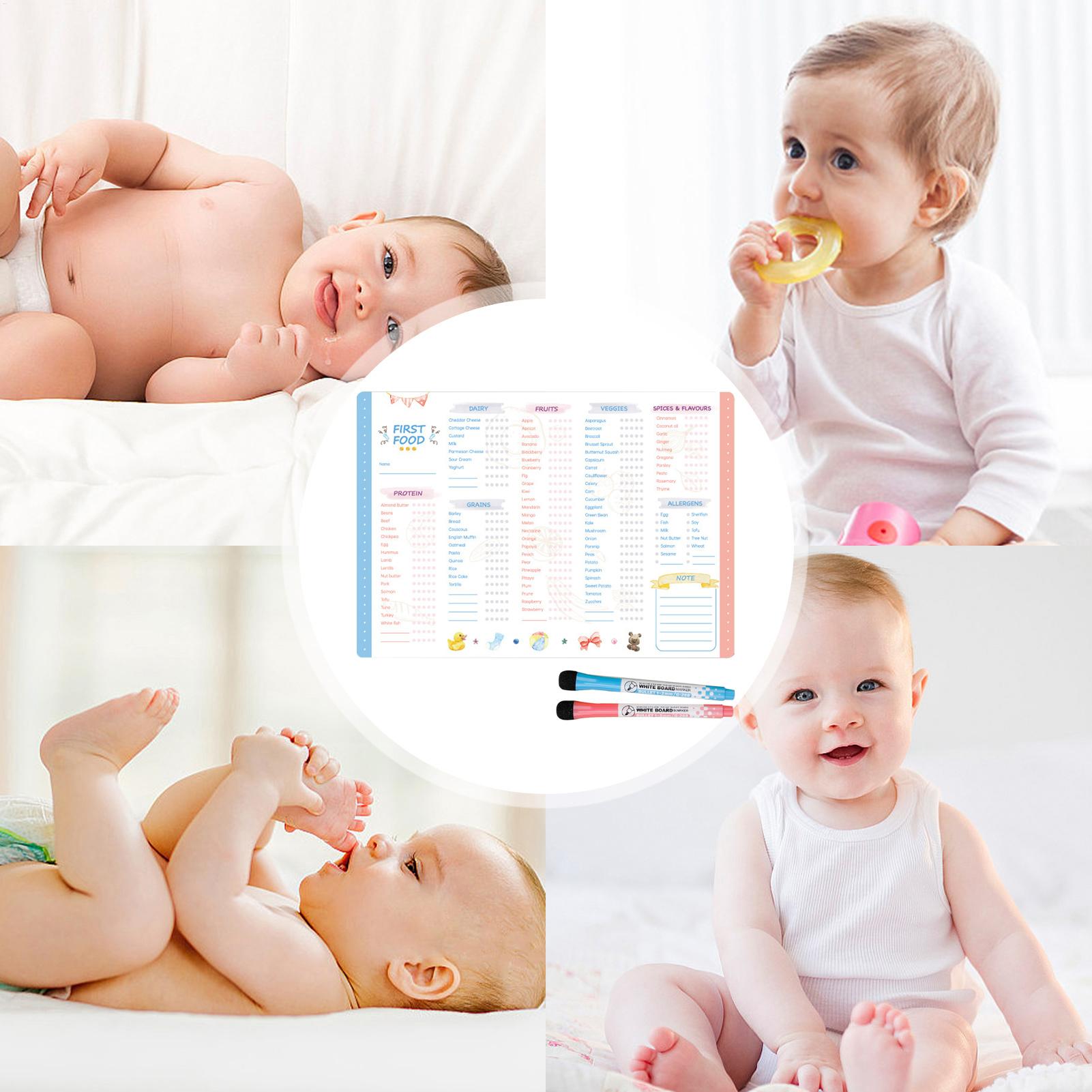First Foods Chart Magnetic Bab - Baby Food Tracker incelemesi ve fiyatı