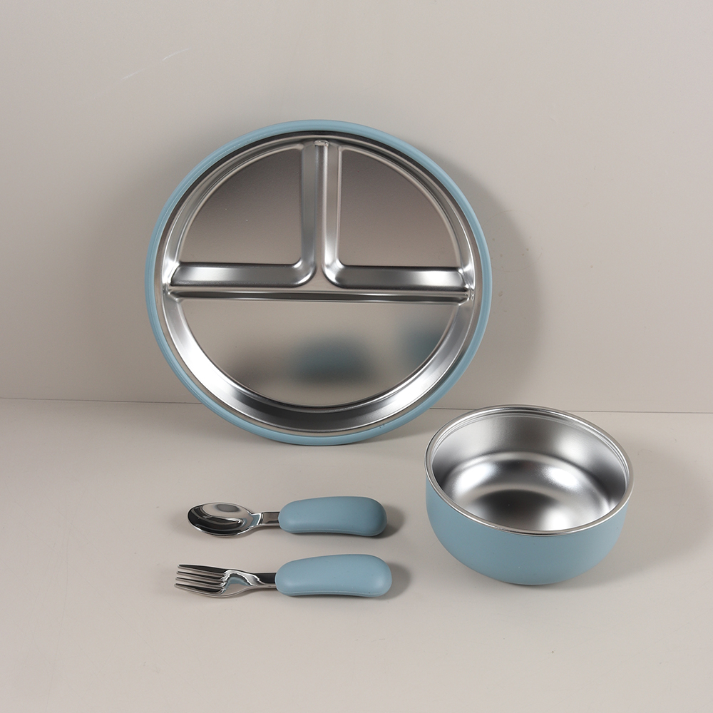 4pcs/set silicone suction bowl - Baby Food Kit incelemesi ve fiyatı