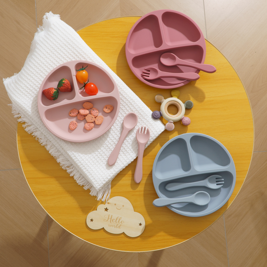 3PCS Children's Tableware Set  - Baby Food Kit incelemesi ve fiyatı