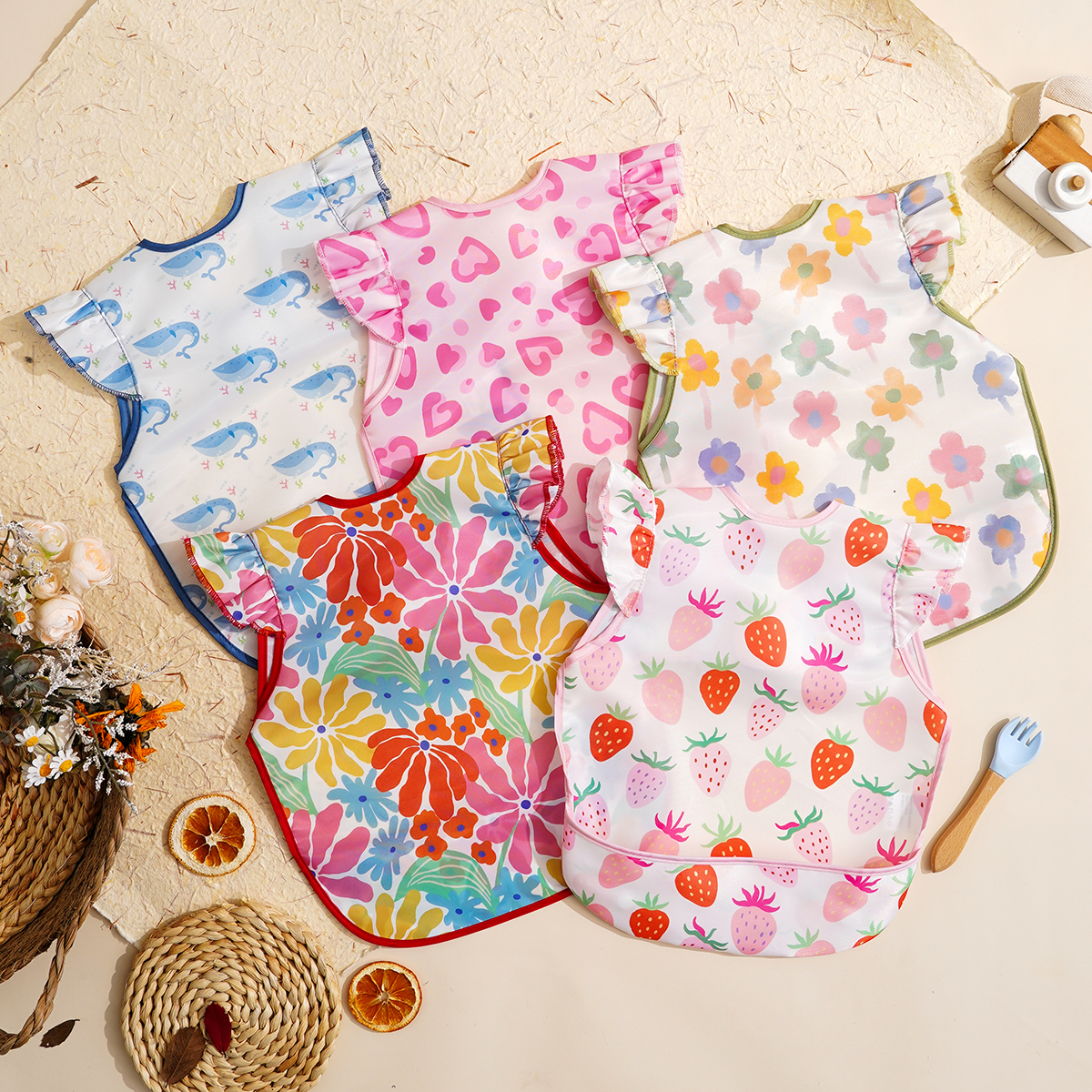 Happyflute 1 Pc Sleeveless Bib - Easy Baby Food incelemesi ve fiyatı