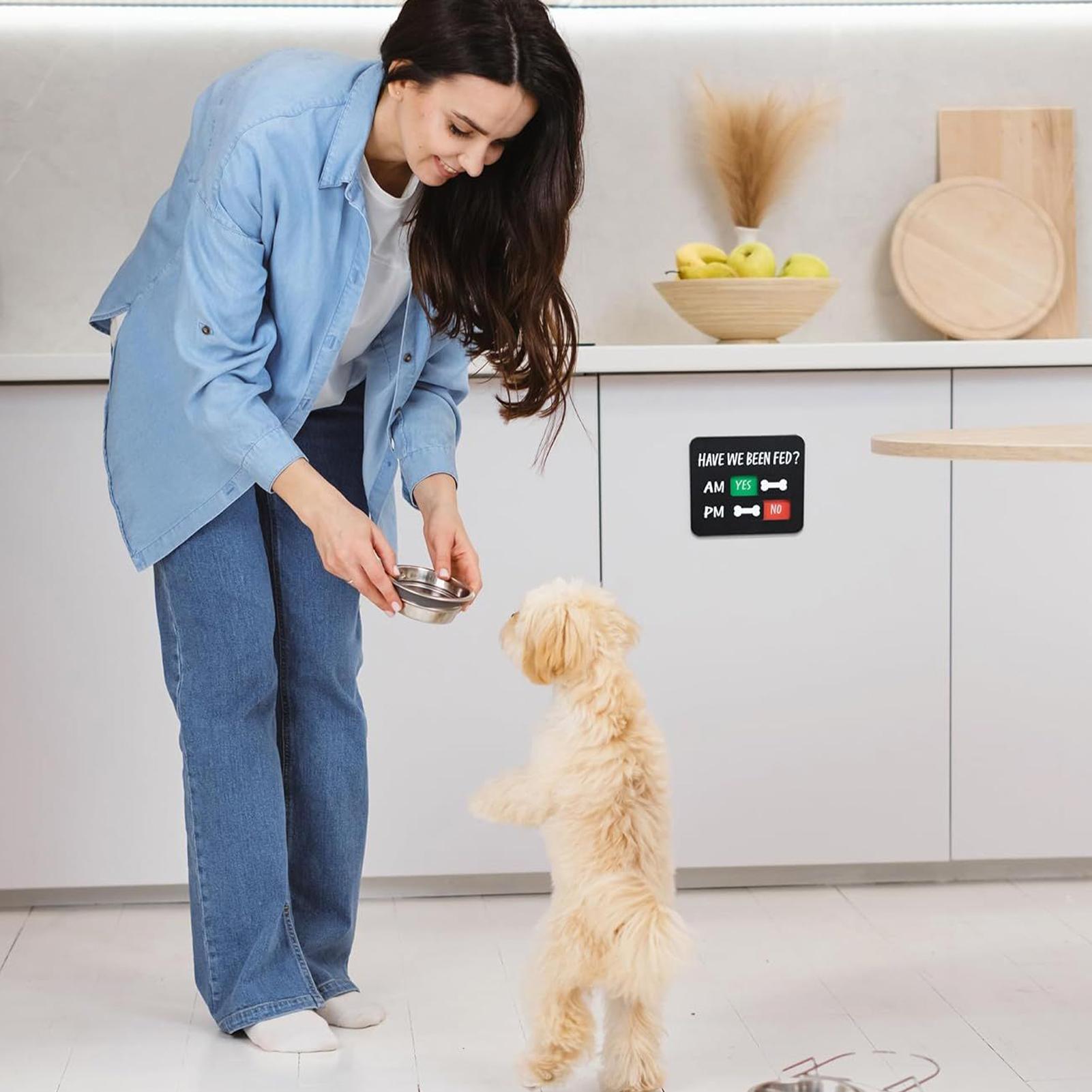 Dog Feeding Reminder Sign Pet  - Baby Food Tracker incelemesi ve fiyatı