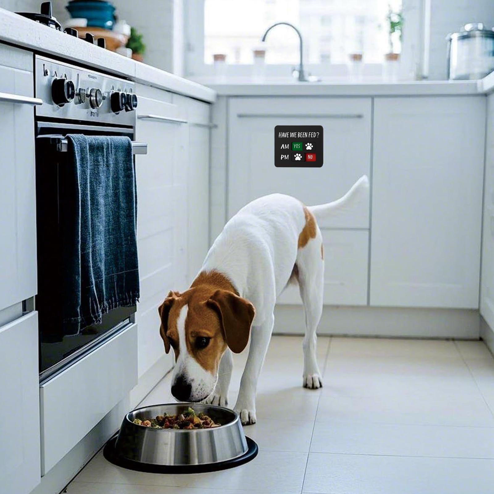 Dog Feeding Reminder Sign Pet  - Baby Food Tracker incelemesi ve fiyatı