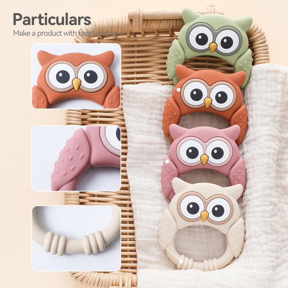 1pc Silicone Teether Baby 0-12 - Baby Food Name incelemesi ve fiyatı
