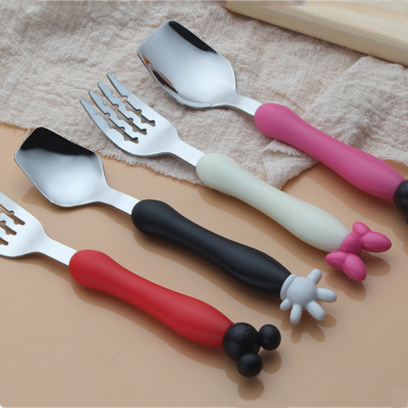 Cartoon Mickey Children Spoon  - Baby Food Kit incelemesi ve fiyatı