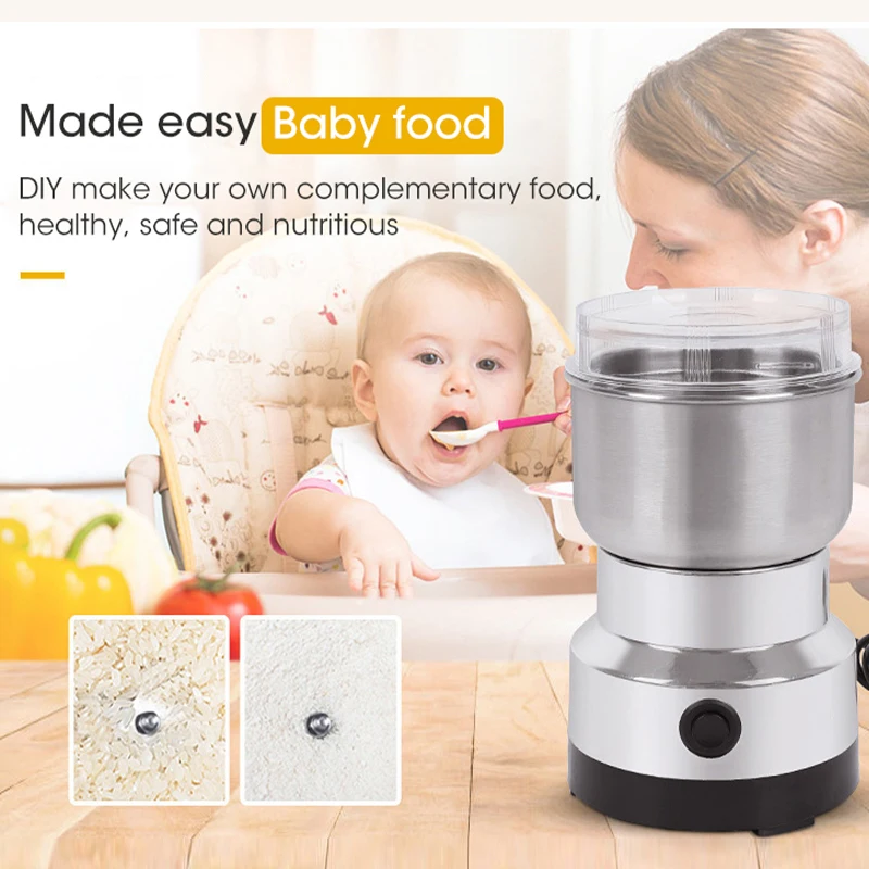 Mini Electric Grinder Househol - Baby Food Mill incelemesi ve fiyatı